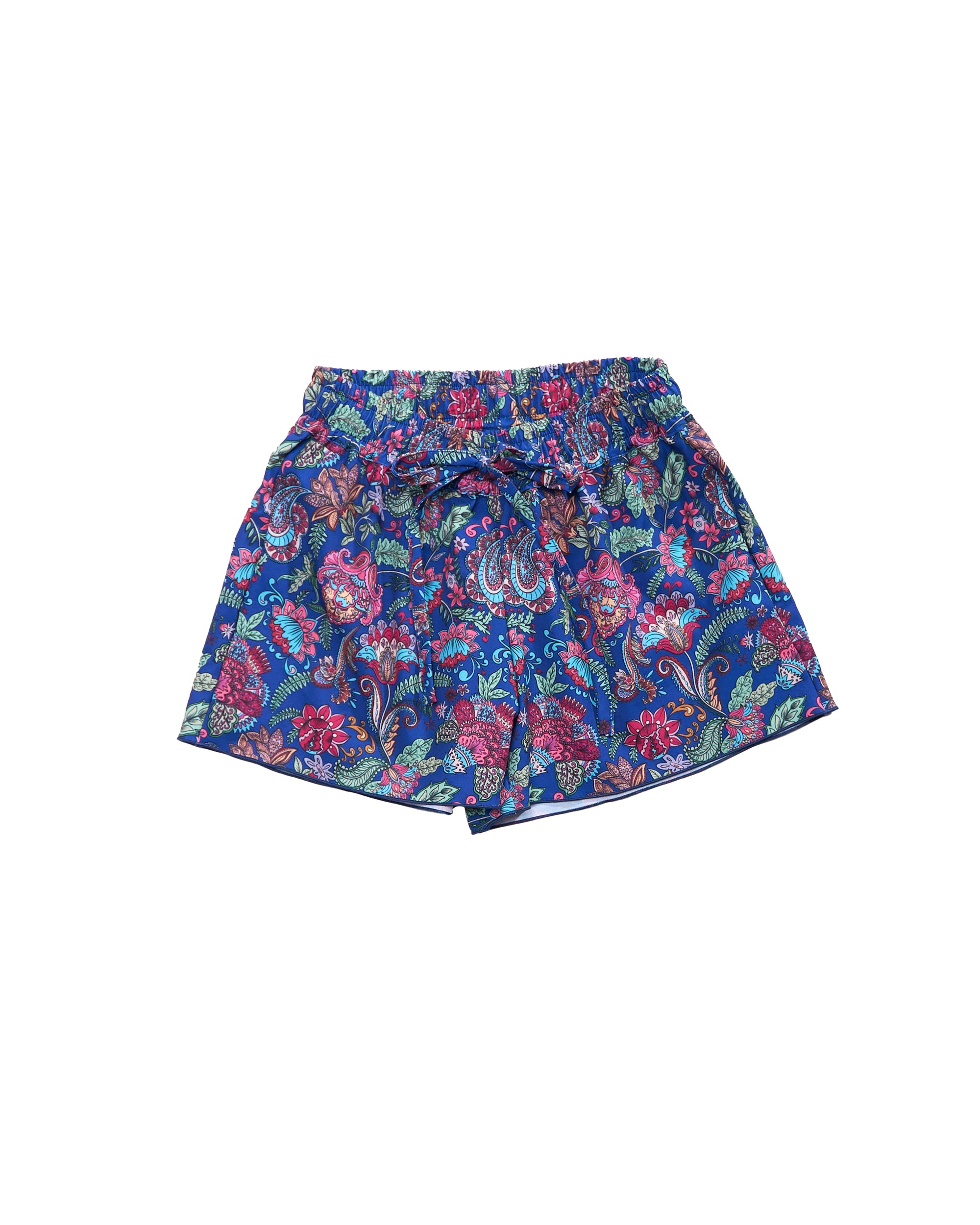 Girls Board Shorts / Tie (River)