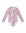 Girls Long Sleeve Zip One Piece – Camellia – front view flat lay | Olga Valentine luxury girls swimwear