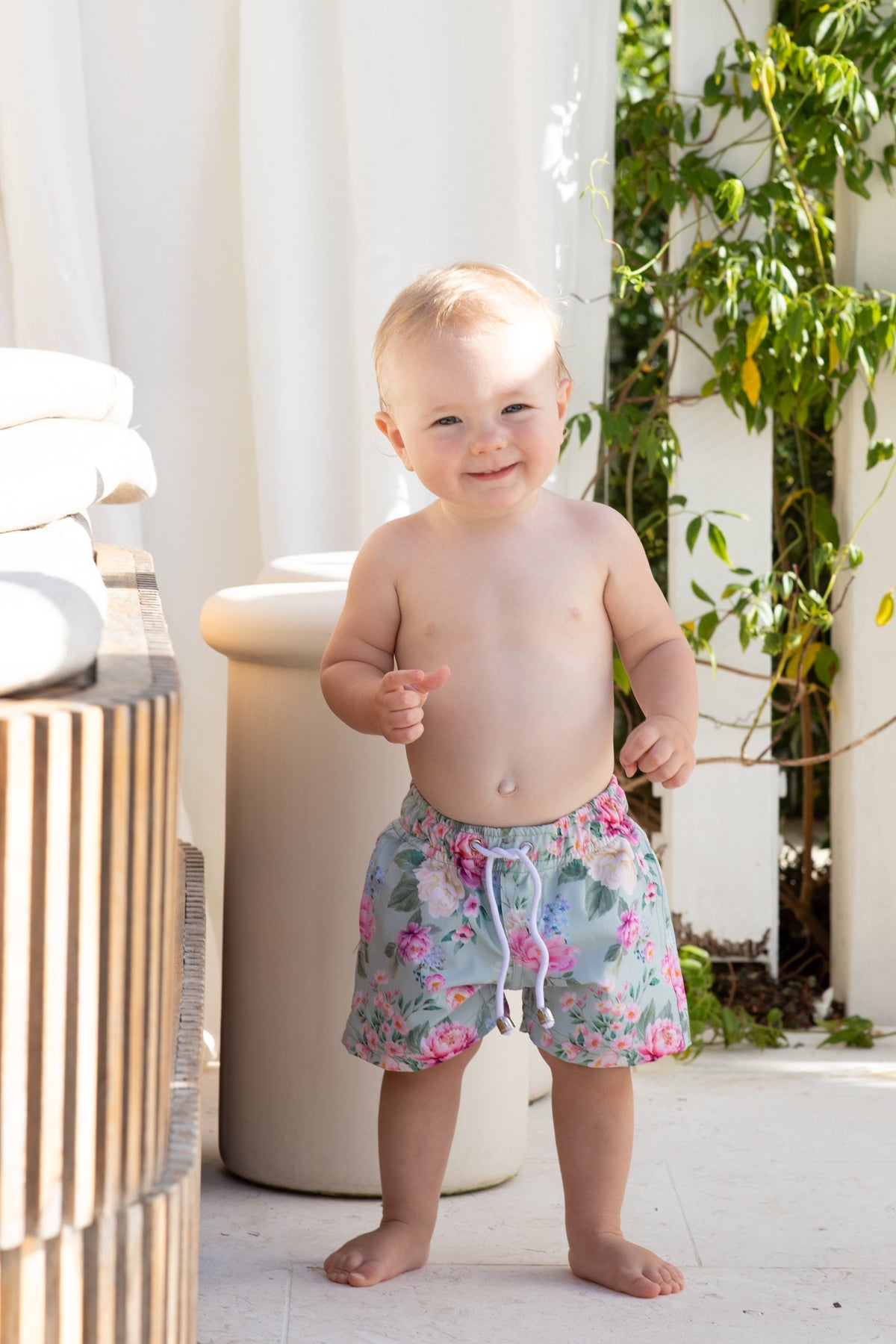 Boys Board Shorts – Celestine - Olga Valentine boys swimwear (image 4 of 7)