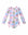 Girls Long Sleeve One Piece Swimsuit – Taormina Bloom – front view flat lay | Olga Valentine luxury girls swimwear