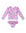 Girls 2 Piece Swim Set with Frilly Bottoms – Violetta - Olga Valentine girls swimwear front view