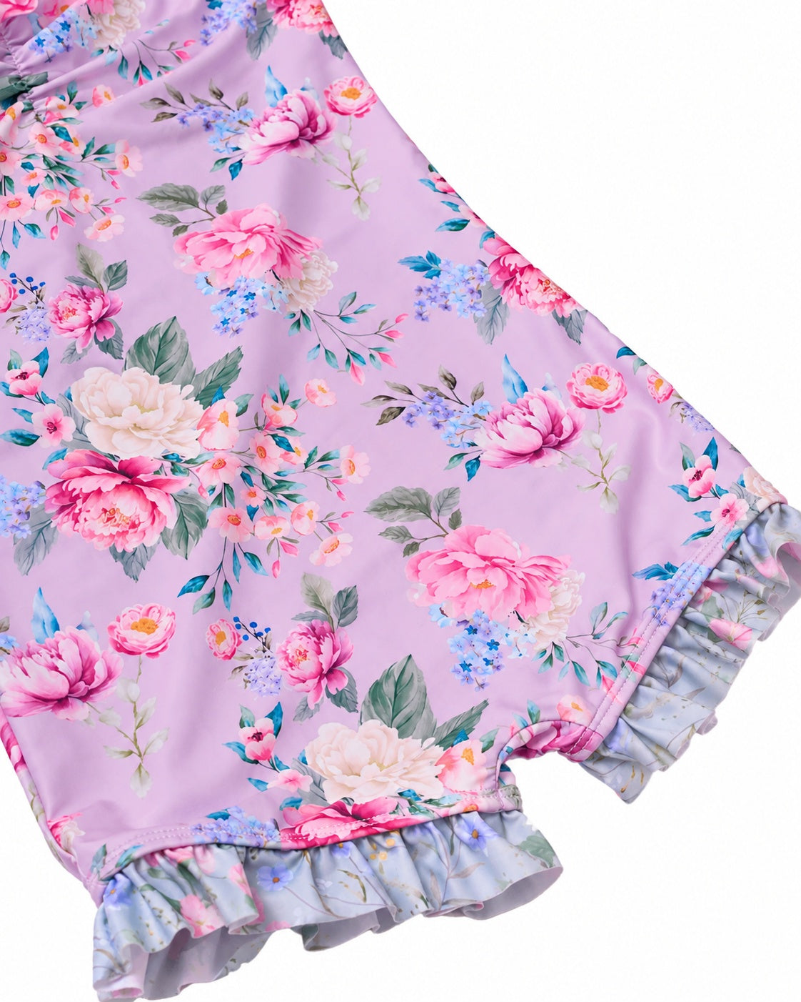 Girls One Piece Swimsuit – Tidewear – Violetta - Olga Valentine girls swimwear (image 5 of 5)