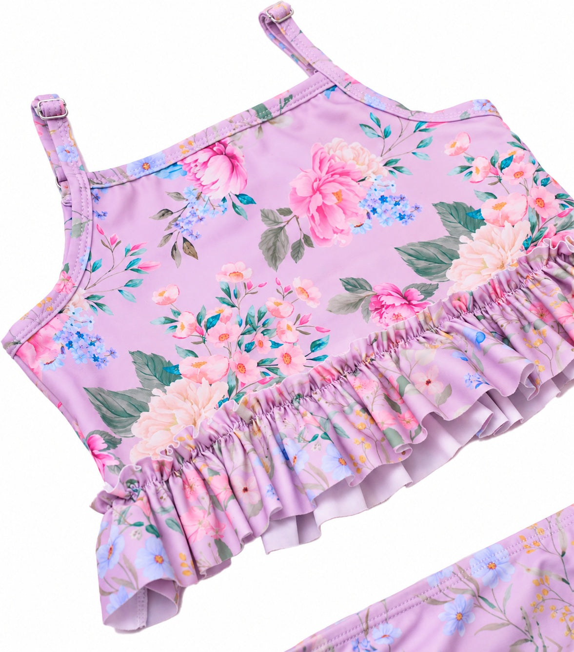 Girls Tankini Swimsuit – Violetta / Clarabelle - Olga Valentine girls swimwear (image 4 of 5)