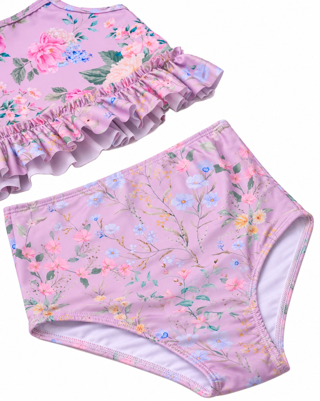 Girls Tankini Swimsuit – Violetta / Clarabelle - Olga Valentine girls swimwear (image 5 of 5)