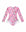 Girls Long Sleeve One Piece Swimsuit – Lilienne – front view flat lay | Olga Valentine luxury girls swimwear