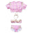Lotus Pink 3 Piece Set