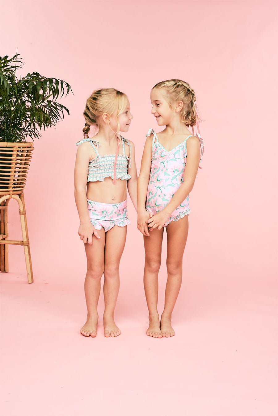 Ibu Ibu Ruching Bikini (Cantik)