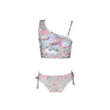 Ibu Ibu One Shoulder Bikini / Piping (Indah)