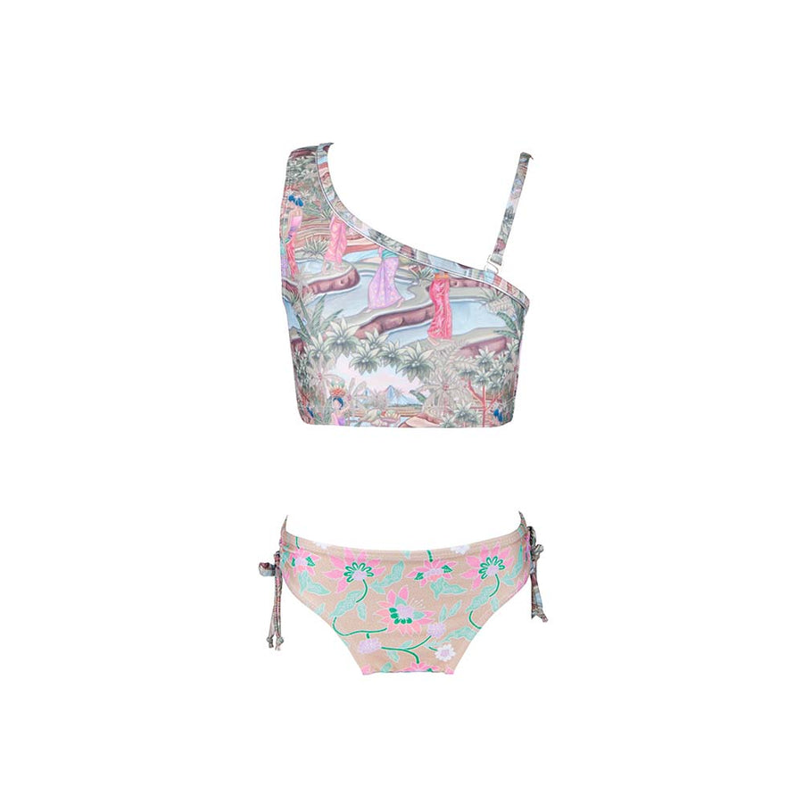 Ibu Ibu One Shoulder Bikini / Piping (Indah)