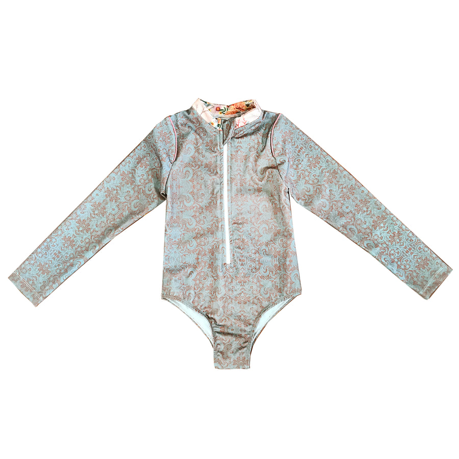 Gaia Longsleeve Zip One Piece (Dolly)