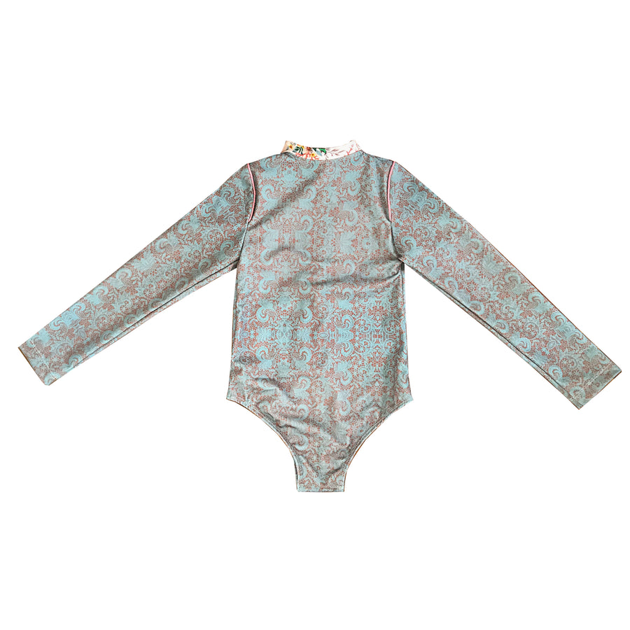 Gaia Longsleeve Zip One Piece (Dolly)