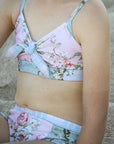 Girls Bikini Set - Floral Pink - Adore - Lifestyle 2
