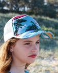 Girls Trucker Cap - Retro Cadillac - Lifestyle 1