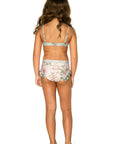 Girls Bikini Set - Floral Pink - Adore - Front 2