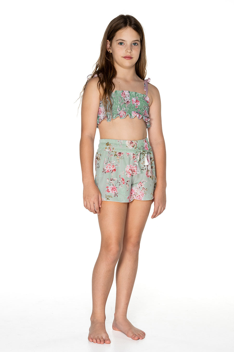 Love Letters Girls Board Shorts with Tie (Sweetheart)