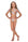 Girls Bikini Swim Set - Pink Retro Floral - Harmony - Front 1