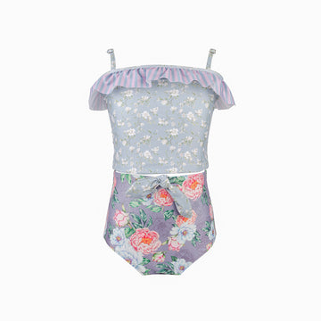Peony Mauve Tank Top Bikini