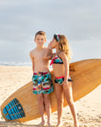 Boys Board Shorts - Retro Cadillac - Lifestyle
