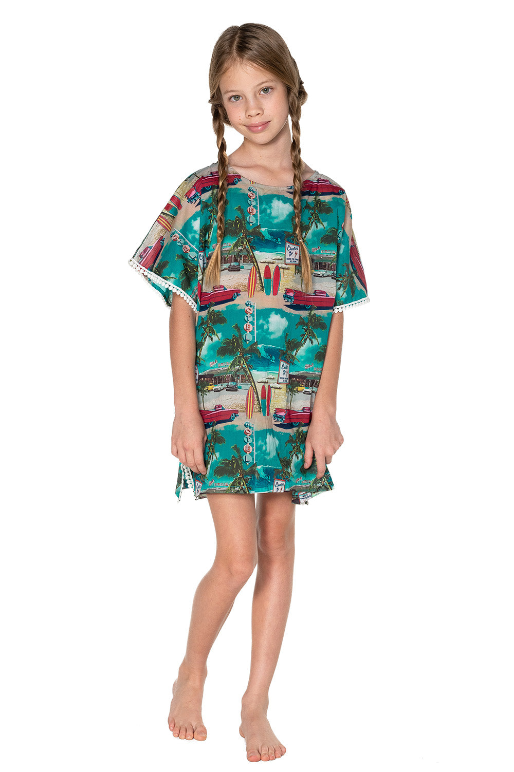 Route 66 Simple Kaftan (Cadillac) - Front