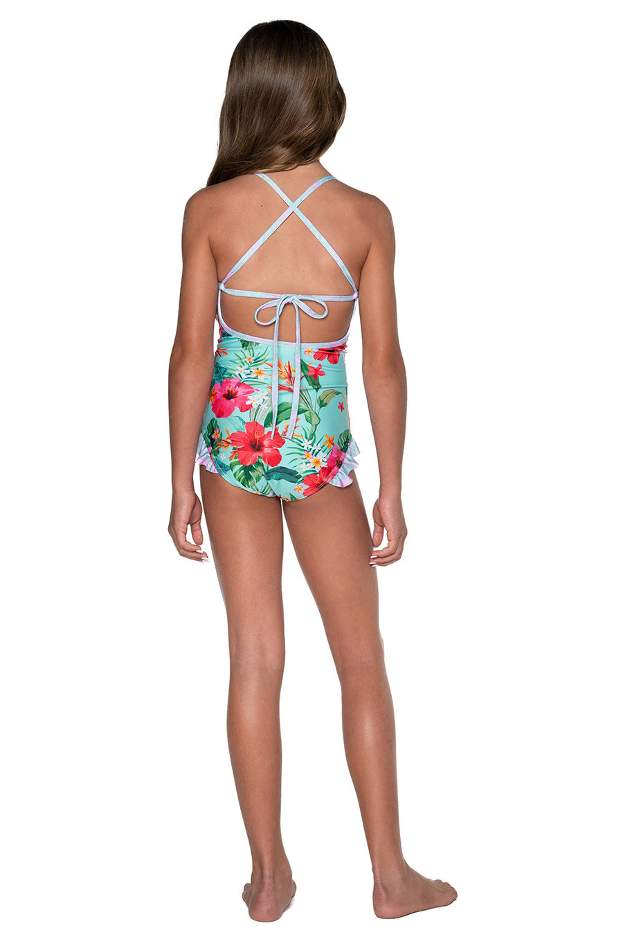 Tropicana One Piece Cross Back/Tie (Moana)