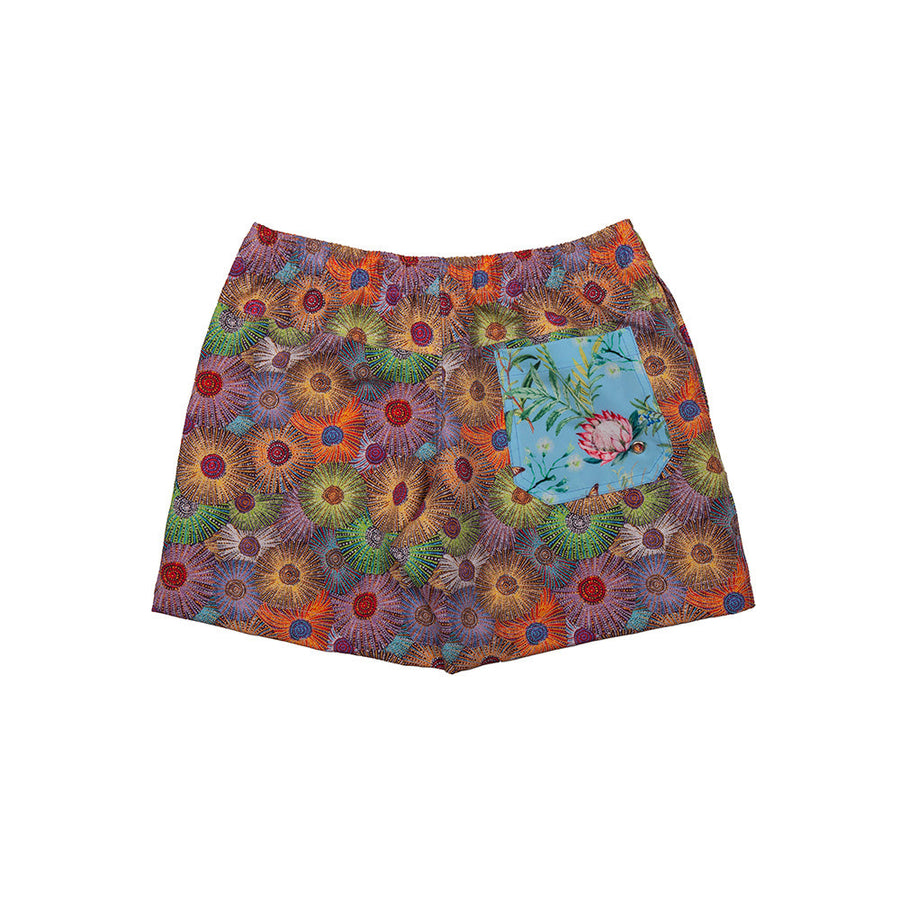 Sample | Waltzing Matilda Boys Board Shorts (Water Dreaming)