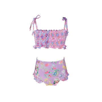 Waltzing Matilda Ruching Bikini (Desert Fringe)