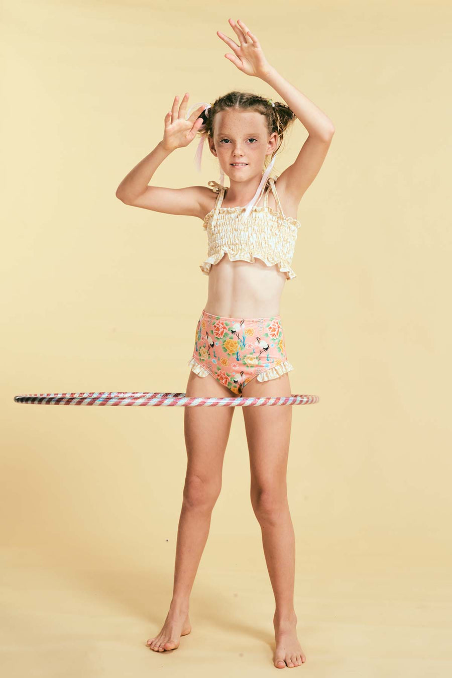 Xanadu Ruching Bikini (Rosa)